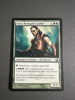 MTG - Ezuri Renegade Leader - Scars of Mirrodin - #119 - LP - Green - Regular - Image 1