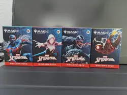 Sdcc 2025 Magic The Gathering MTG Marvel Spider-Man Welcome Deck Complete Set - Image 1