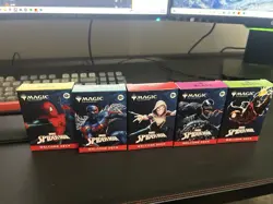 Sdcc 2025 Magic The Gathering MTG Marvel Spider-Man Welcome Deck Complete Set - Image 1