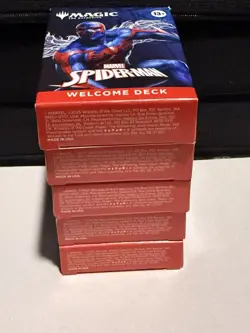 Sdcc 2025 Magic The Gathering MTG Marvel Spider-Man Welcome Deck Complete Set - Image 5