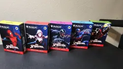 Sdcc 2025 Magic The Gathering MTG Marvel Spider-Man Welcome Deck Complete Set - Image 1
