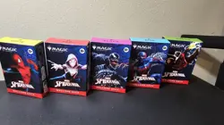 Sdcc 2025 Magic The Gathering MTG Marvel Spider-Man Welcome Deck Complete Set - Image 1