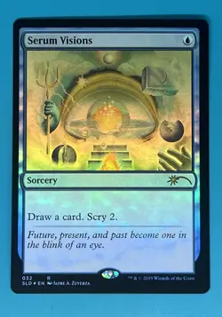 Mtg Serum Visions (032) Secret Lair Drop Foil - Image 1