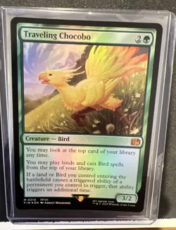 Traveling Chocobo Foil 0210 (M) MTG Final Fantasy (FIN) (EN) - Image 2