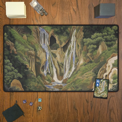 Island of The Gods, Magic The Gathering Playmat, MTG, TCG Large Mousepad, - Image 2