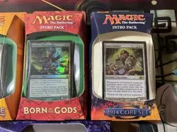 MTG INTRO PACK LOT BORN OF GODS,DRAGON MAZE,JOURNEY NYX,2014 CORE SET NEW SEALD. - Image 4