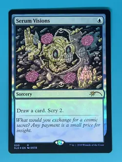 Mtg Serum Visions (030 ) Secret Lair Drop Foil - Image 1