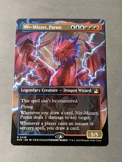 Niv-Mizzet, Parun Anime Borderless Ravnica Remastered MTG NM - Image 1