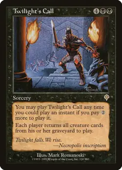 MTG - Twilight's Call - Invasion - X1 - (LP) - - Image 1