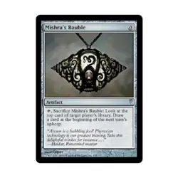 WOTC MtG Coldsnap Mishra's Bauble (U) (Foil) EX - Image 1