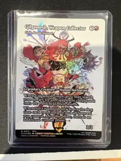 MTG Final fantasy Gilgamesh, Weapon Collector (Godo, Bandit Warlord) FOIL 013 - Image 1