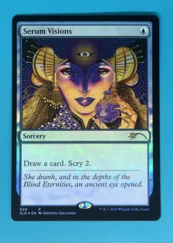 Mtg Serum Visions (029) Secret Lair Drop Foil - Image 1