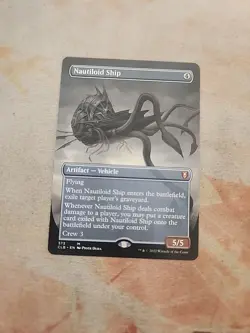 Nautiloid Ship Borderless Commander Legends Battle For Baldur's Gate MTG NM - Image 1