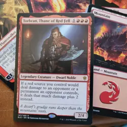 Torbran, Thane of Red Fell ***DIRECT DAMAGE BURNS*** Budget Commander Deck MTG - Image 1