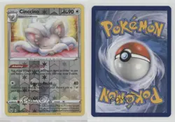 Cinccino Reverse Foil Pokemon Sword & Shield #147 u3f - Image 3