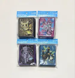 Umbreon Sylveon Mewtwo Mimikyu Ball Freak sleeves 64pcs Pokemon Japanese set 4 - Image 1
