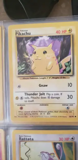 base set pokemon cards all kinds holos/1st edition no low balling - Image 1