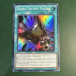 Yugioh - Triple Tactics Talent Super Rare RA04-EN063 - Image 1