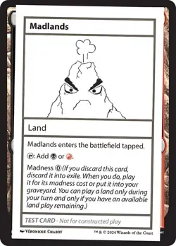 Madlands x1 1x Mystery Booster 2 Playtest Card NM MTG - Image 1