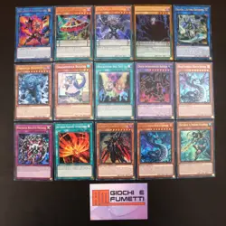 LOTTO 15 CARTE FOIL in italiano YUGIOH rarita MISTE yu-gi-oh! UN VERO AFFARE - Image 1
