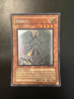 1st Edition Honest (Ghost Rare) LODT-EN001 Yugioh NM - Image 1