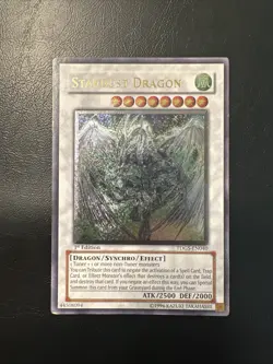 Stardust Dragon TDGS-EN040 Ultimate Rare 1st Edition Yugioh LP - Image 1