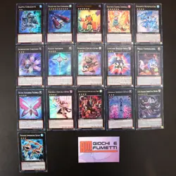 LOTTO 16 CARTE XYZ in italiano YUGIOH rarita MISTE yu-gi-oh! UN VERO AFFARE!! - Image 1