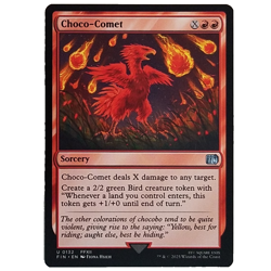 x4 Choco-Comet FIN MTG M/NM Playset 4x Uncommon Red Sorcery Final Fantasy TCG - Image 1