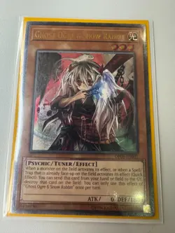 YUGIOH Ghost Ogre & Snow Rabbit Ultimate Rare OP05-EN001 - Image 1