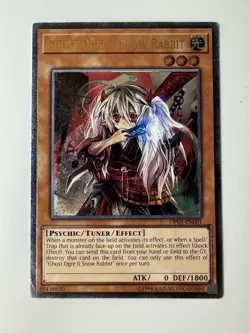 YUGIOH Ghost Ogre & Snow Rabbit Ultimate Rare OP05-EN001 - Image 2