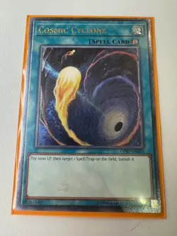 YUGIOH Cosmic Cyclone Ultimate Rare OP07-EN003 - Image 1
