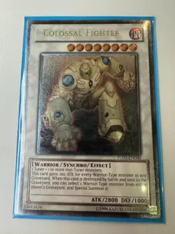 YUGIOH Colossal Fighter Ultimate Rare TU05-EN000 - Image 1