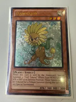 YUGIOH Dandylion Ultimate Rare AP04-EN001 - Image 1
