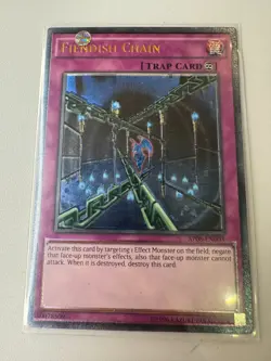 YUGIOH Fiendish Chain Ultimate Rare AP08-EN003 - Image 1