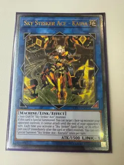 YUGIOH Sky Striker Ace - Kaina Ultimate Rare OP11-EN002 - Image 1
