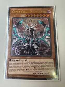 YUGIOH Chaos Levianeer Dragon Ultimate Rare OP12-EN001 - Image 1