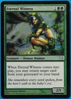 Eternal Witness FOIL Fifth Dawn HEAVILY PLD Uncommon CARD (498702) ABUGames - Image 1