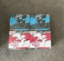 Pokemon TCG White Flare X2 and Black Bolt Elite X2 Trainer Box ETB IN HAND - Image 1
