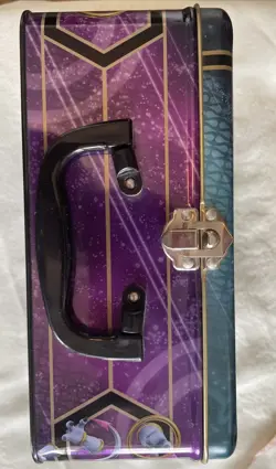 POKEMON TRADING CARD GAME METAL LUNCH PAIL BOX 2015 Rayquaza - Image 2