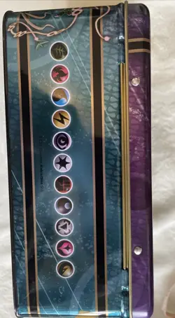 POKEMON TRADING CARD GAME METAL LUNCH PAIL BOX 2015 Rayquaza - Image 4