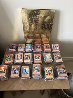 Yu-Gi-Oh Card Bulk Buy with Binder Approximately 700 Cards. All Early 2000s - Image 1