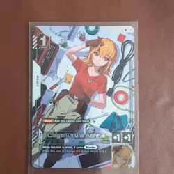 GUNDAM TCG CARD GAME CAGALLI YULA ATHNA GD01-096 R+ FOIL ENGLISH NEWTYPE RISING - Image 1