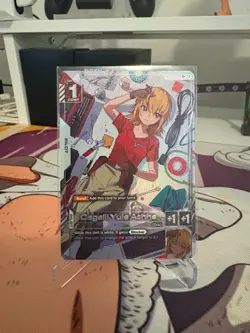 GUNDAM TCG CARD GAME CAGALLI YULA ATHNA GD01-096 R+ FOIL ENGLISH NEWTYPE RISING - Image 1