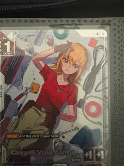 GUNDAM TCG CARD GAME CAGALLI YULA ATHNA GD01-096 R+ FOIL ENGLISH NEWTYPE RISING - Image 3