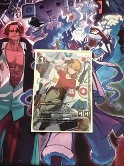 GUNDAM TCG CARD GAME CAGALLI YULA ATHNA GD01-096 R+ FOIL ENGLISH NEWTYPE RISING - Image 1