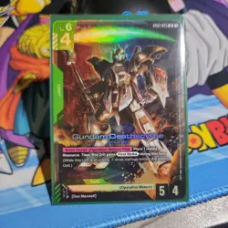 Gundam Card Game Newtype Rising Gundam Deathscythe GD01-025 LR Holo Foil - Image 1