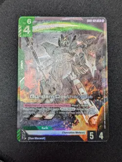 Gundam Card Game Newtype Rising Gundam Deathscythe GD01-025 LR Holo Foil - Image 1