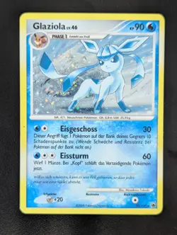 Glaziola Holo - Majestatischer Morgen - 20/100 Pokemon Karte DE EX - Image 1