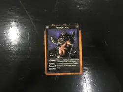 1995 Rage Sept - Pumpkin Man CCG The Wyrm Collectible Card Game White Wolf - Image 1