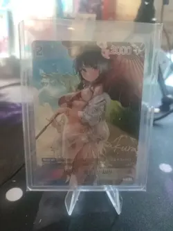 Sakura Bloom in Summer NM BT01-061 SPR Signature card Nivel Area Nikke - Image 1